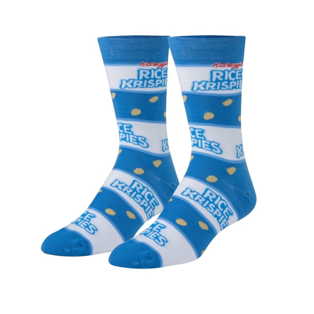 NWOT Crazy Socks Rice Krispie socks